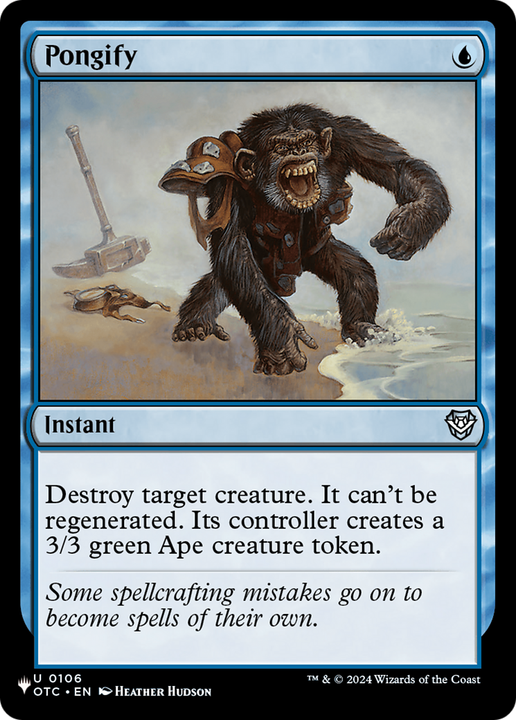 Pongify (OTC) [The List] | Magic Magpie