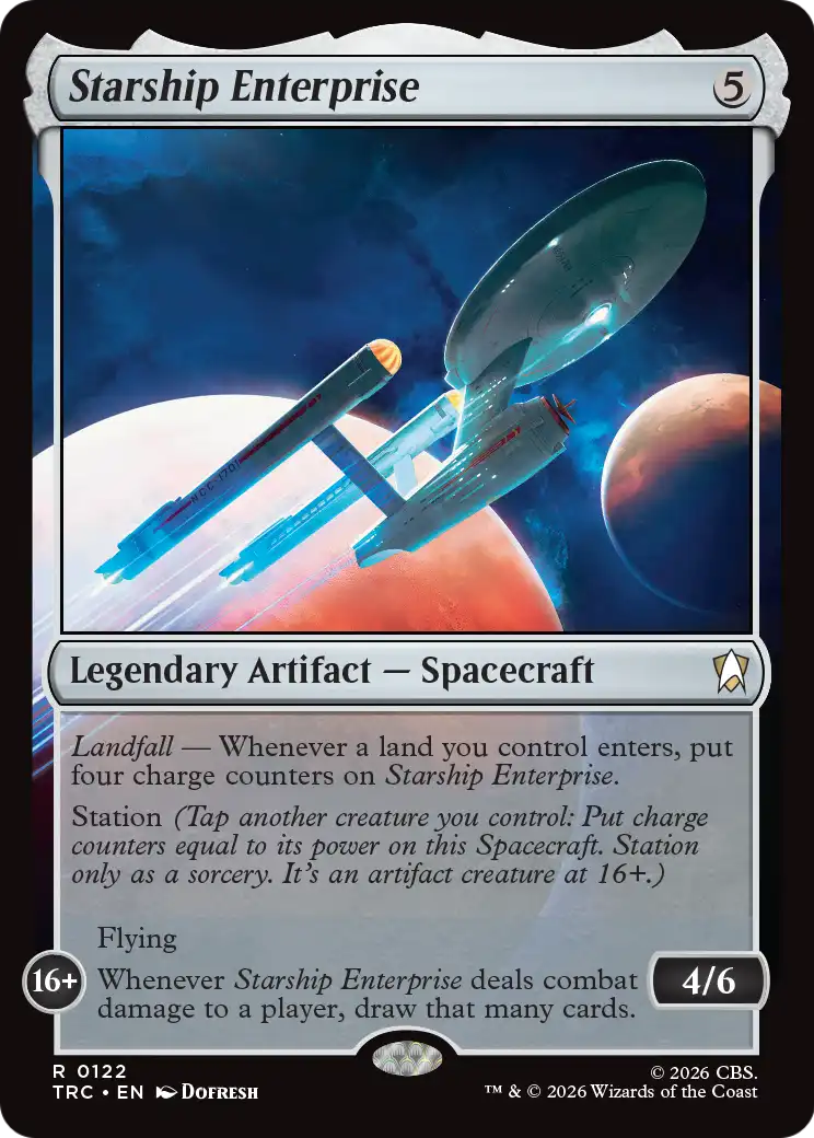 Starship Enterprise [Star Trek Commander] | Magic Magpie