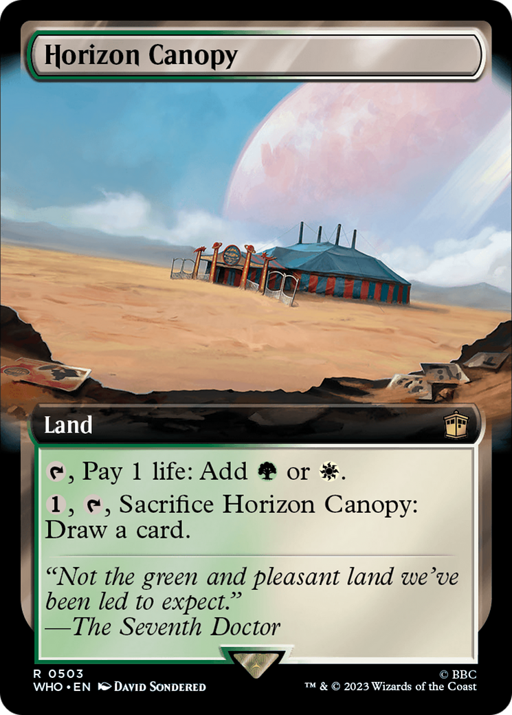 Horizon Canopy (Extended Art) [Doctor Who] | Magic Magpie