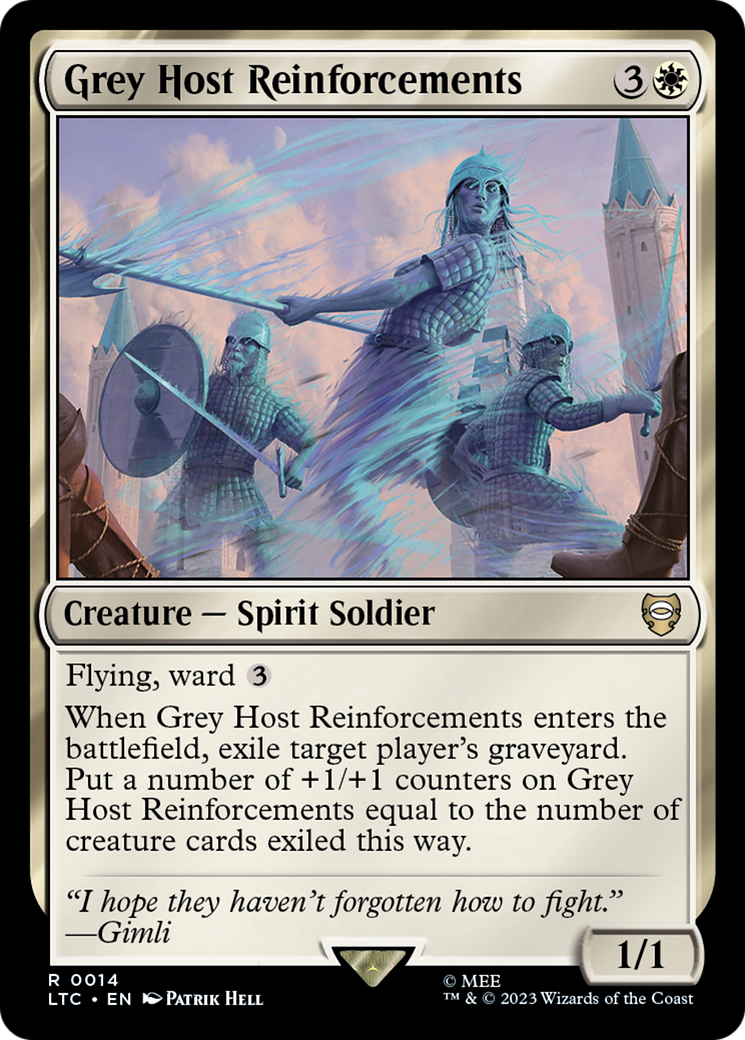 Grey Host Reinforcements [The Lord of the Rings: Tales of Middle-Earth Commander] | Magic Magpie