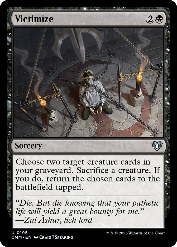 Victimize [Commander Masters] | Magic Magpie