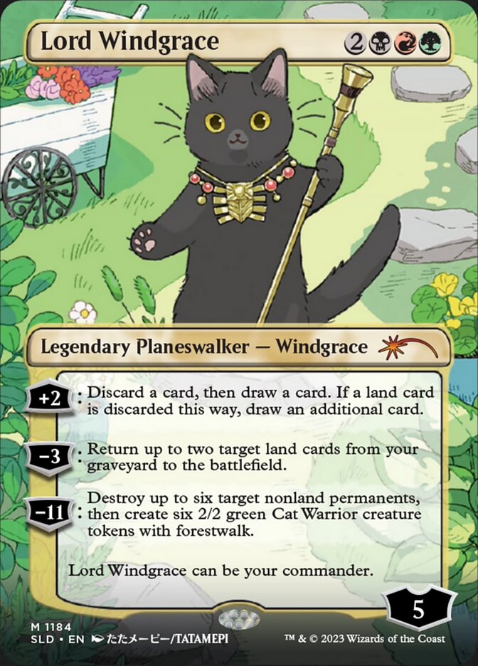 Lord Windgrace (Borderless) [Secret Lair Drop Series] | Magic Magpie