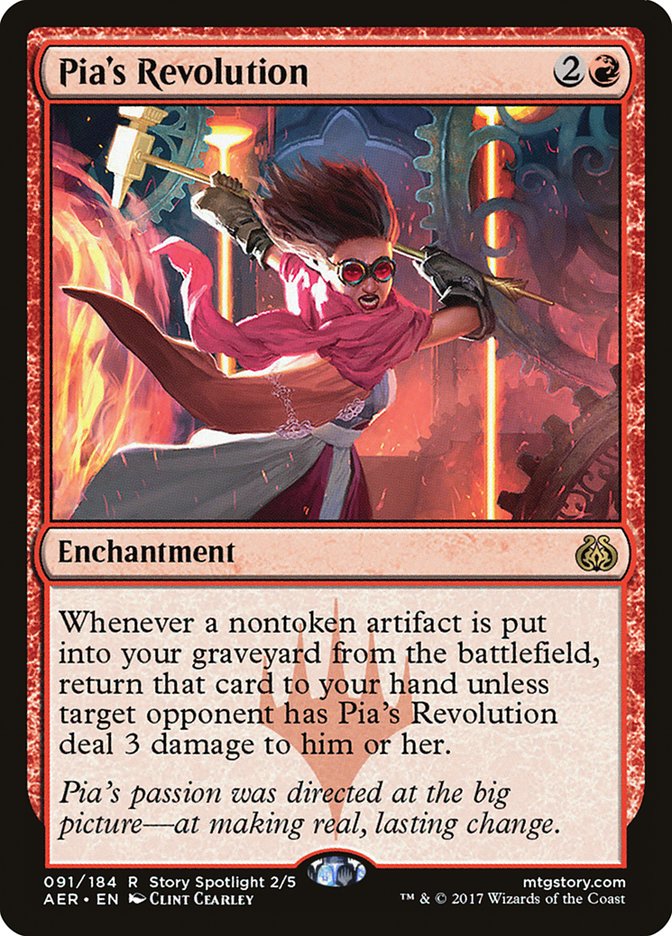 Pia's Revolution [Aether Revolt] | Magic Magpie
