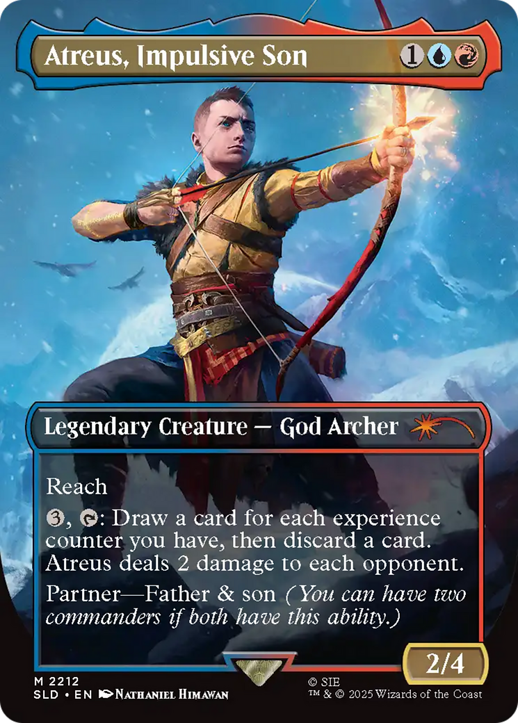 Atreus, Impulsive Son [Secret Lair Drop Series] | Magic Magpie