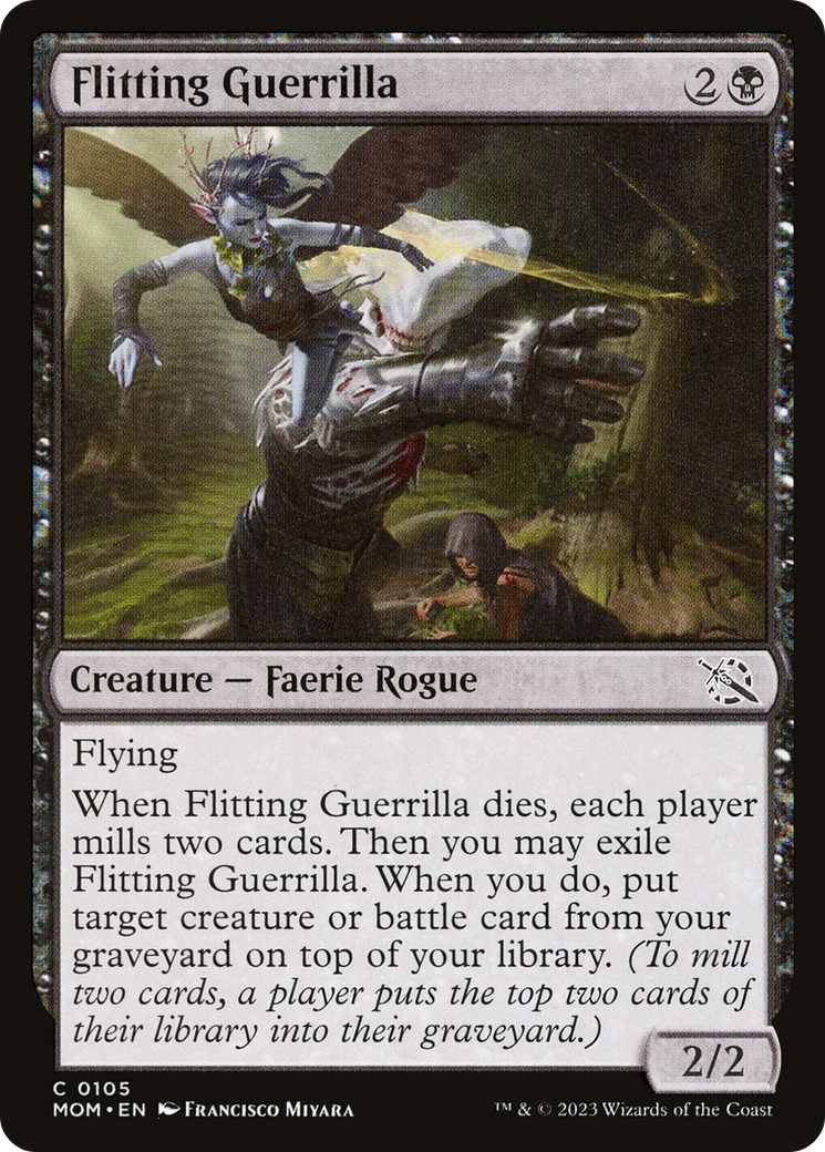 Flitting Guerrilla [March of the Machine] | Magic Magpie