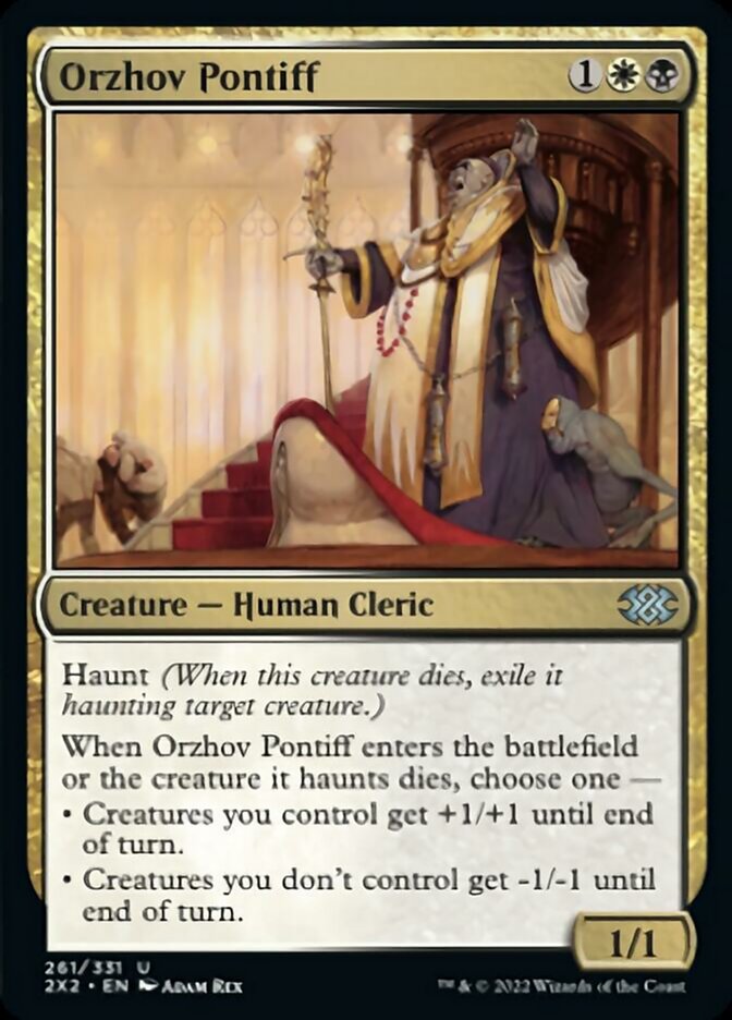 Orzhov Pontiff [Double Masters 2022] | Magic Magpie