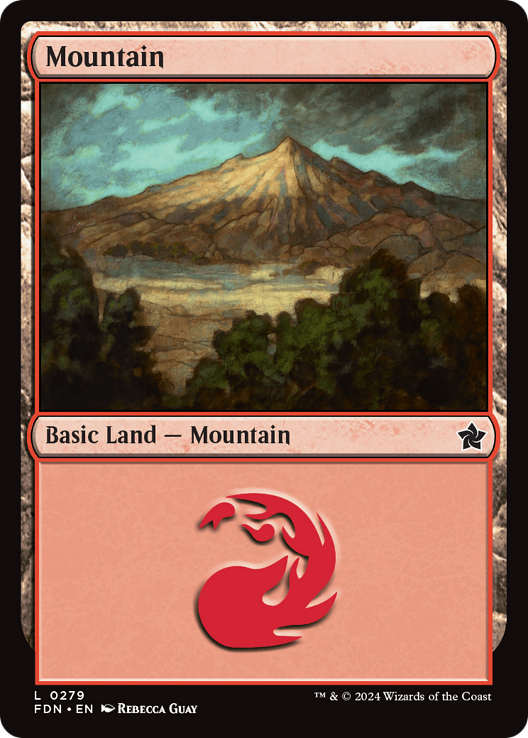 Mountain (0279) [Foundations] | Magic Magpie