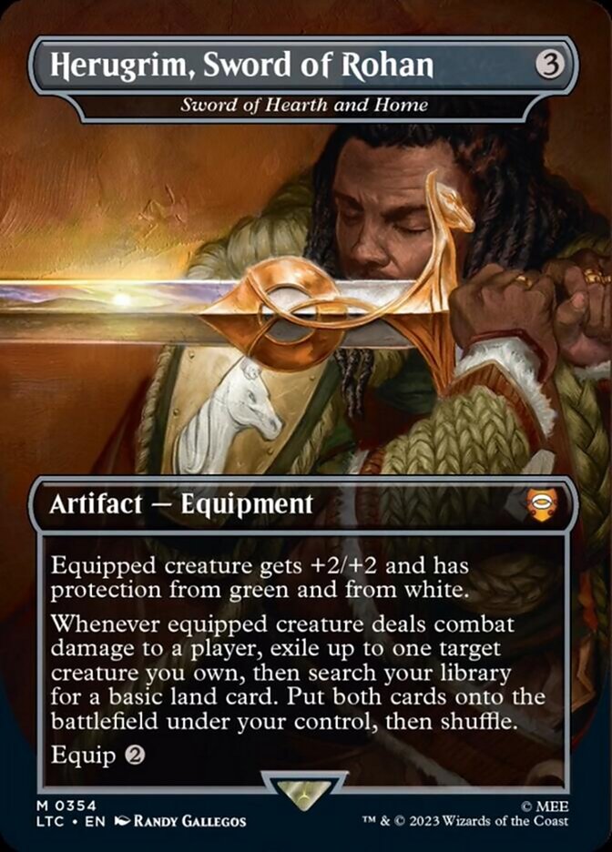 Herugrim, Sword of Rohan - Sword of Hearth and Home [The Lord of the Rings: Tales of Middle-Earth Commander] | Magic Magpie