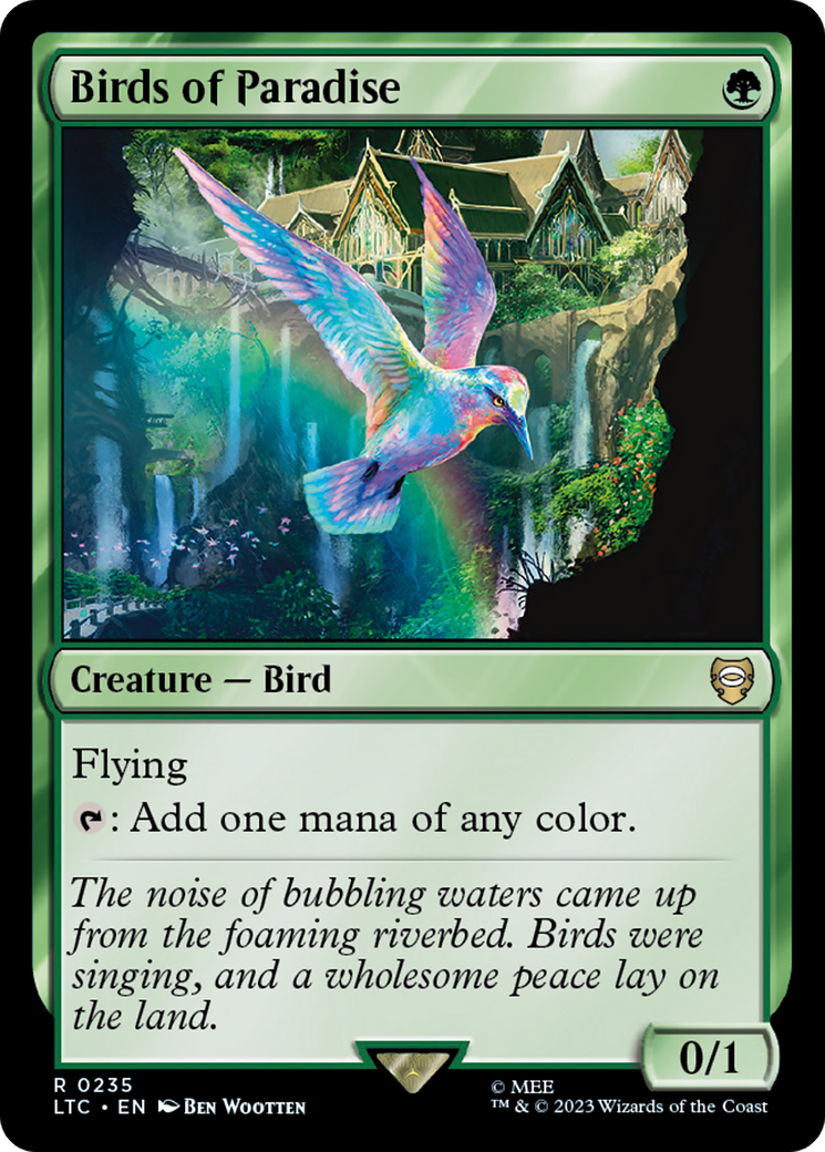 Birds of Paradise [The Lord of the Rings: Tales of Middle-Earth Commander] | Magic Magpie