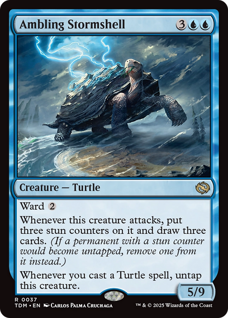Ambling Stormshell [Tarkir: Dragonstorm] | Magic Magpie