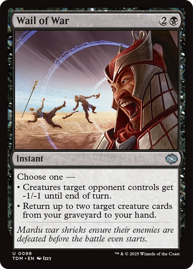 Wail of War [Tarkir: Dragonstorm] | Magic Magpie