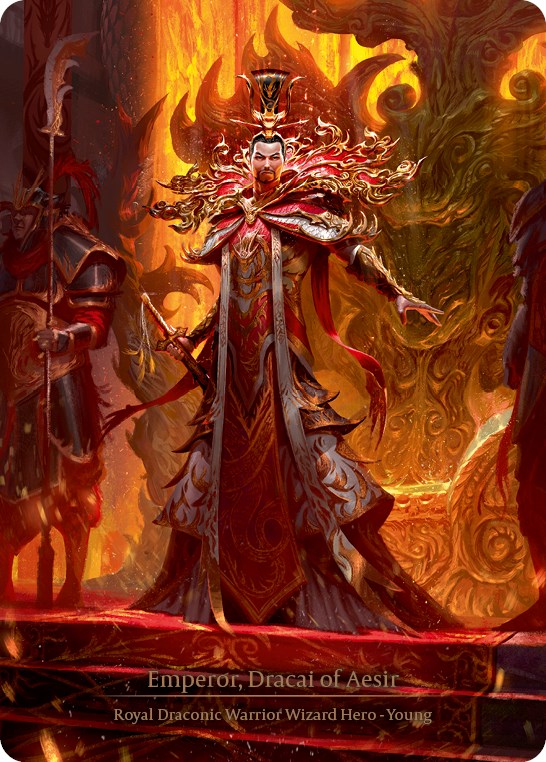 Emperor, Dracai of Aesir (Marvel) [DYN001] (Dynasty)  Cold Foil | Magic Magpie