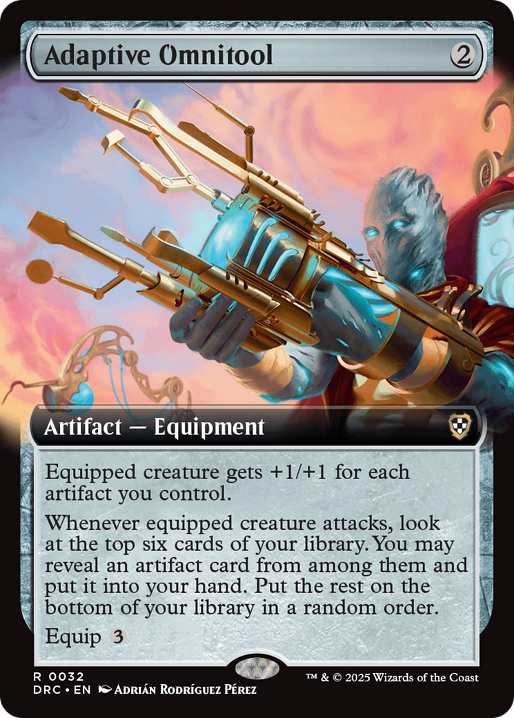 Adaptive Omnitool (Extended Art) [Aetherdrift Commander] | Magic Magpie