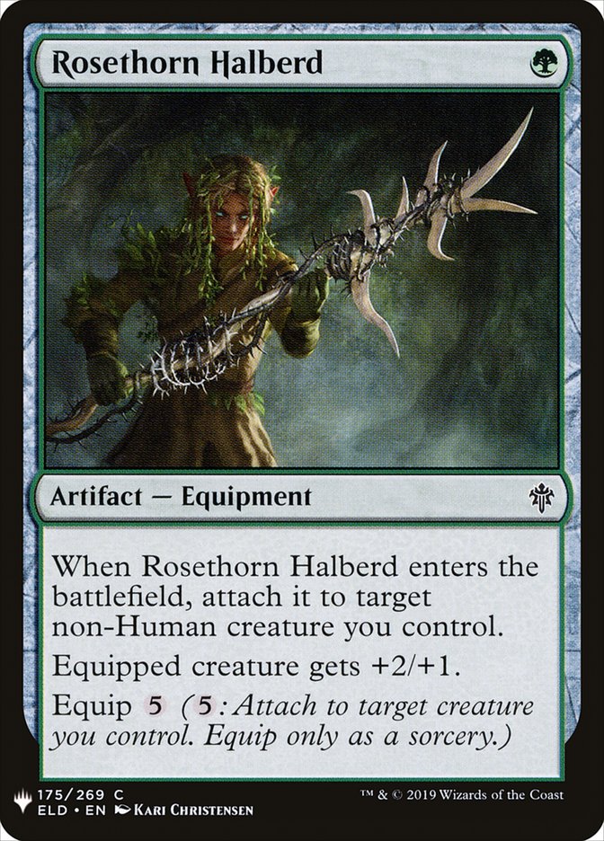 Rosethorn Halberd [Mystery Booster] | Magic Magpie