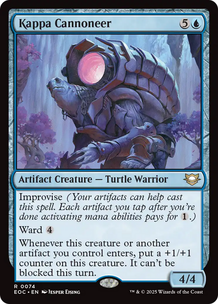 Kappa Cannoneer [Edge of Eternities Commander] | Magic Magpie