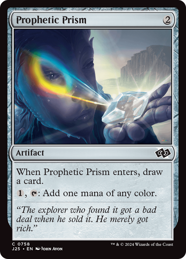 Prophetic Prism [Foundations Jumpstart] | Magic Magpie