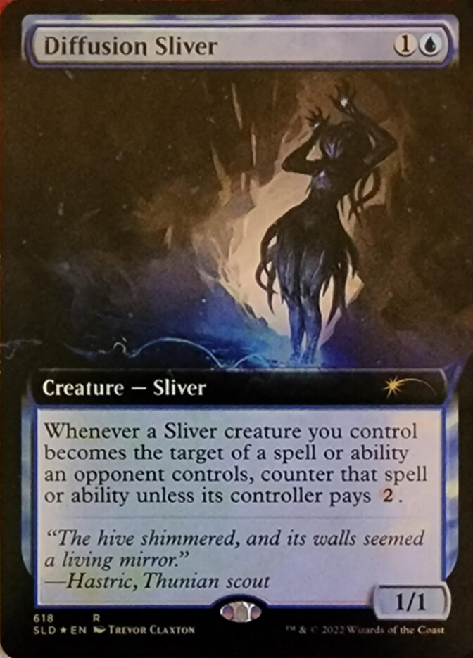 Diffusion Sliver (Extended Art) [Secret Lair Drop Promos] | Magic Magpie