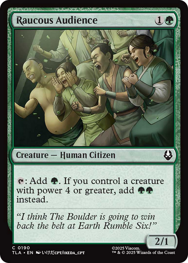 Raucous Audience [Avatar: The Last Airbender] | Magic Magpie