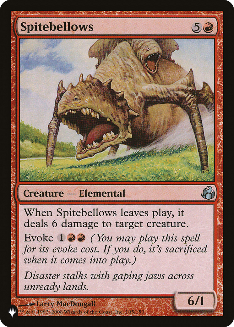 Spitebellows [The List] | Magic Magpie