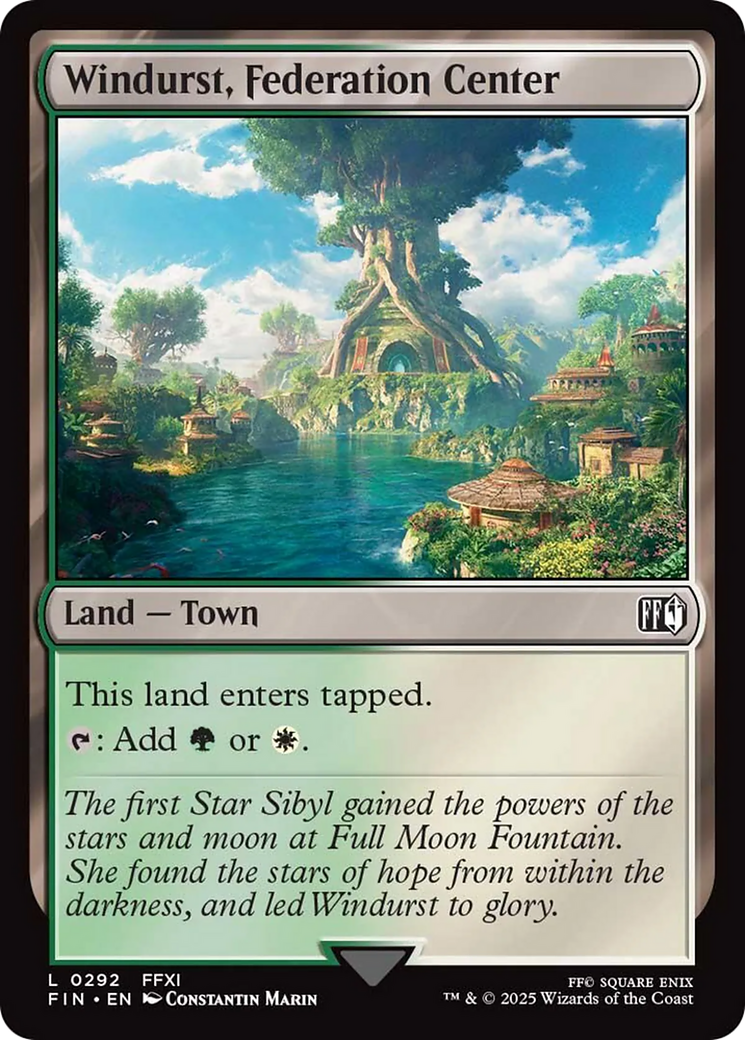 Windurst, Federation Center [FINAL FANTASY] | Magic Magpie