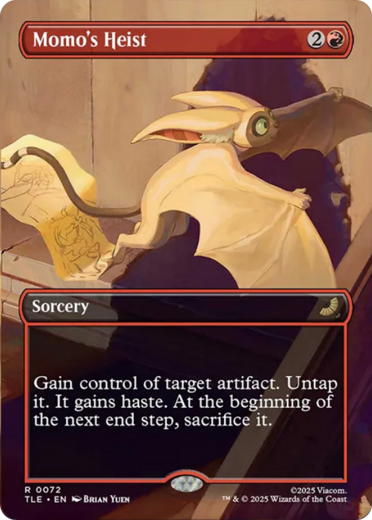 Momo's Heist (Borderless) [Avatar: The Last Airbender: Eternal-Legal] | Magic Magpie