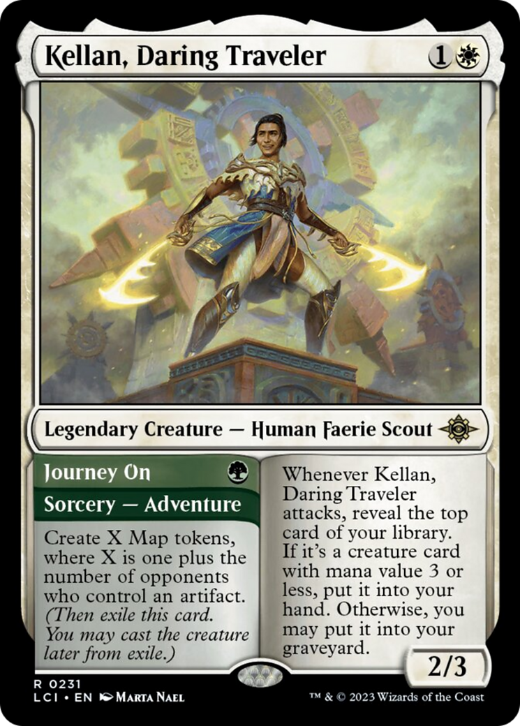 Kellan, Daring Traveler [The Lost Caverns of Ixalan] | Magic Magpie