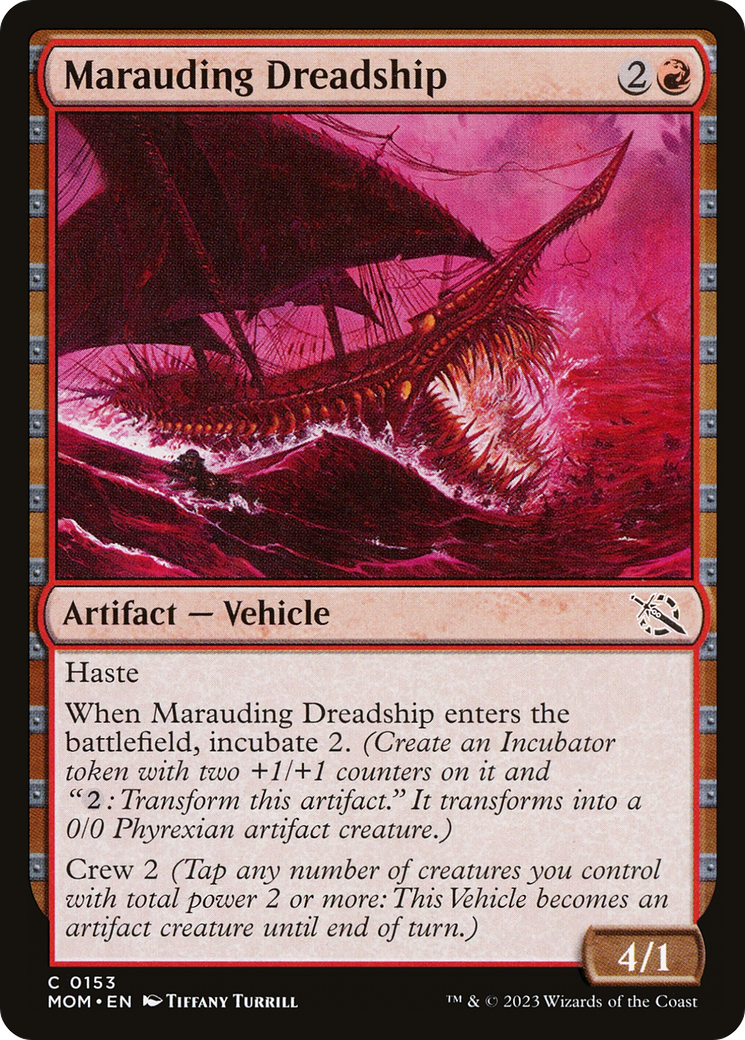 Marauding Dreadship [March of the Machine] | Magic Magpie