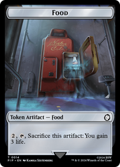 Robot // Food (0014) Double-Sided Token [Fallout Tokens] | Magic Magpie