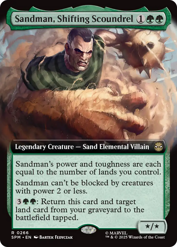 Sandman, Shifting Scoundrel (Extended Art) [Marvel's Spider-Man] | Magic Magpie