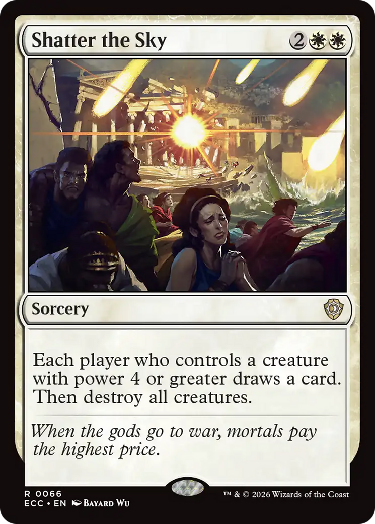 Shatter the Sky [Lorwyn Eclipsed Commander] | Magic Magpie