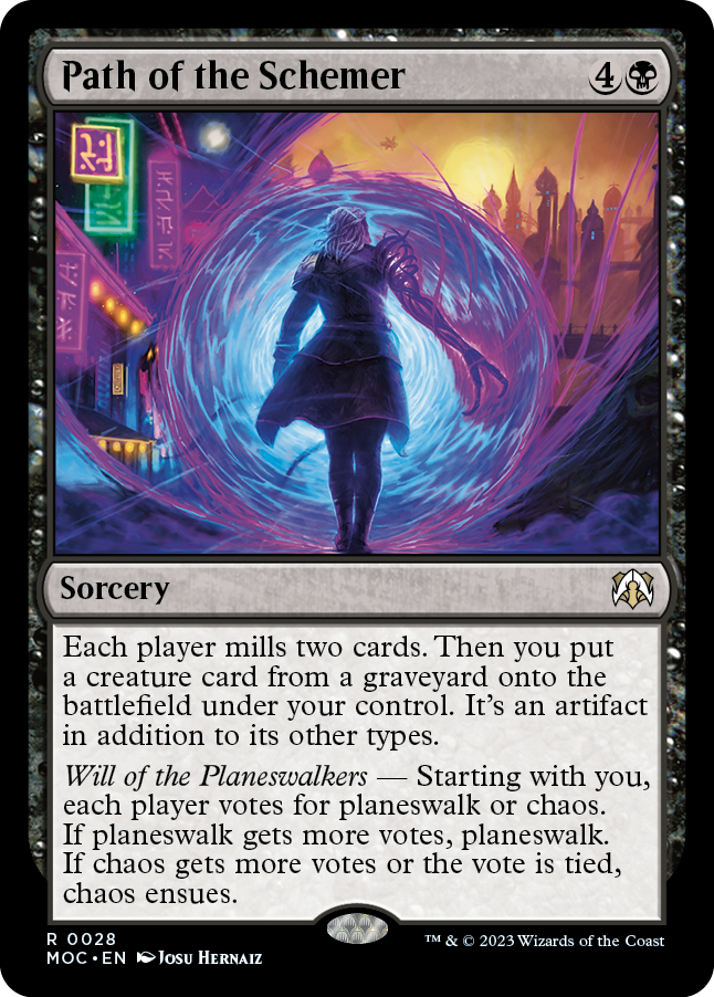 Path of the Schemer [March of the Machine Commander] | Magic Magpie