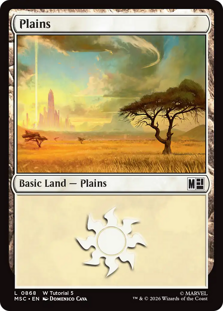 Plains (0868) [Marvel Super Heroes Commander] | Magic Magpie