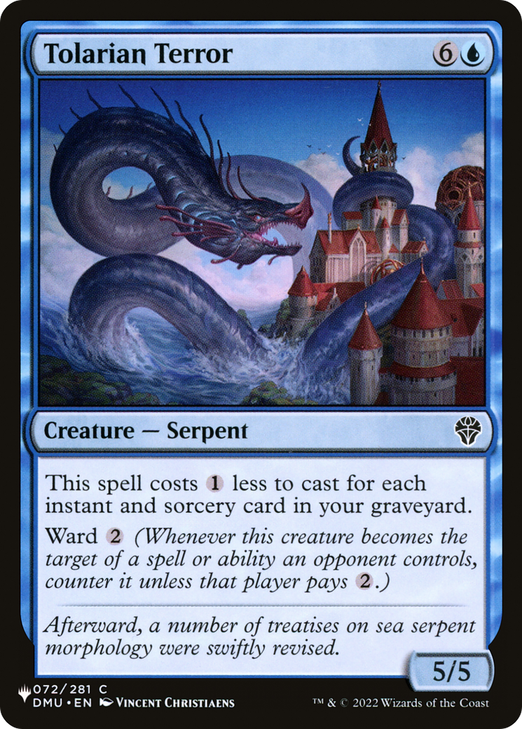 Tolarian Terror [The List Reprints] | Magic Magpie