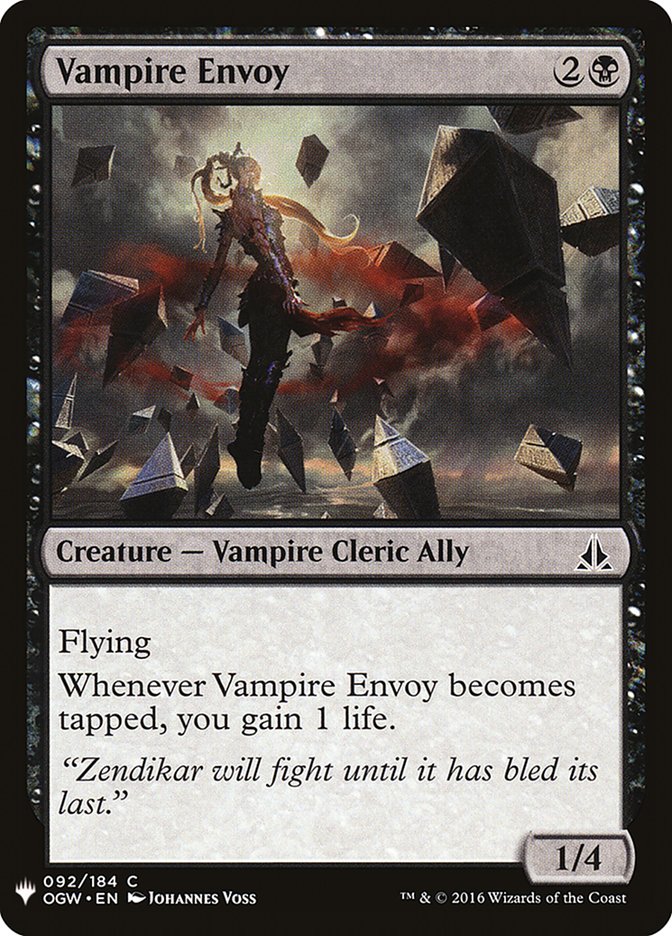 Vampire Envoy [Mystery Booster] | Magic Magpie