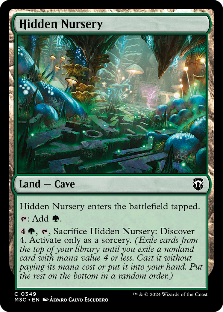 Hidden Nursery (Ripple Foil) [Modern Horizons 3 Commander] | Magic Magpie