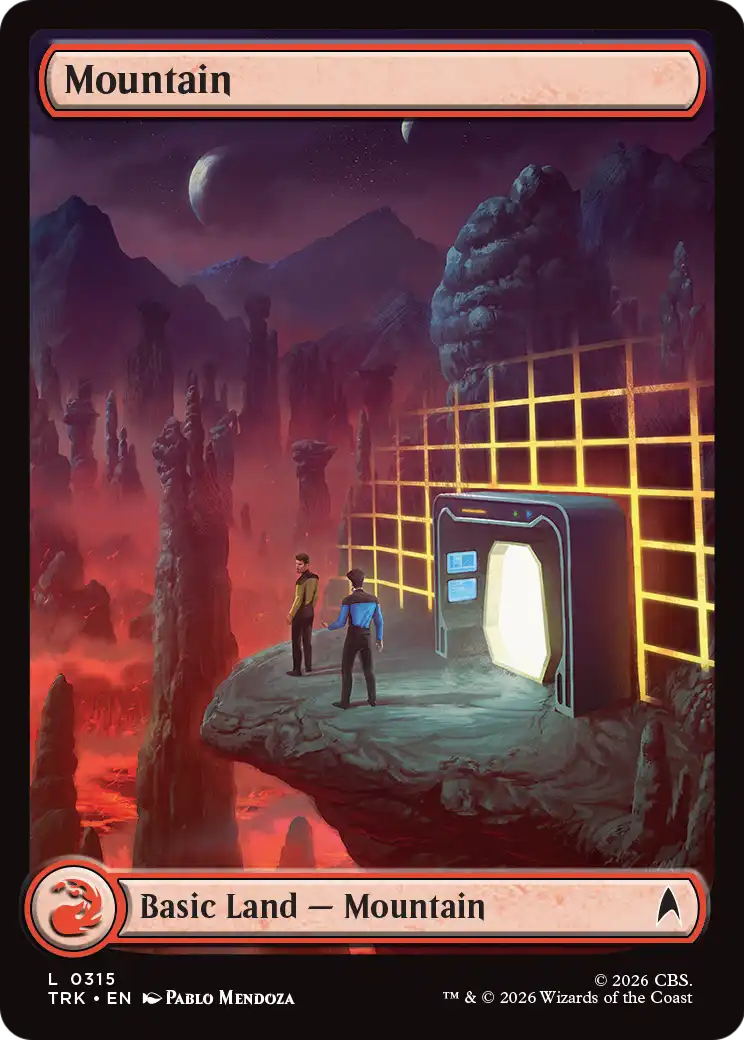 Mountain (0315) [Star Trek] | Magic Magpie