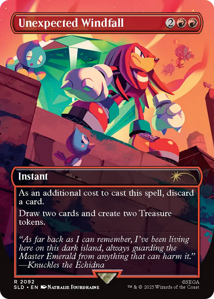 Unexpected Windfall (2092) [Secret Lair Drop Series] | Magic Magpie