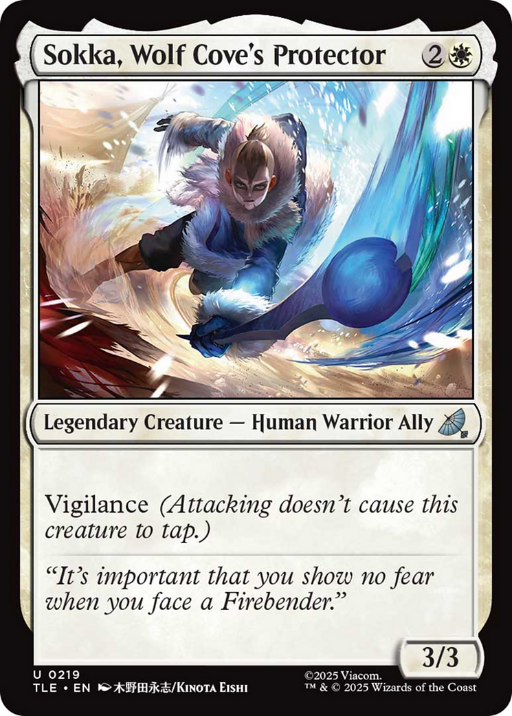 Sokka, Wolf Cove's Protector [Avatar: The Last Airbender: Eternal-Legal] | Magic Magpie