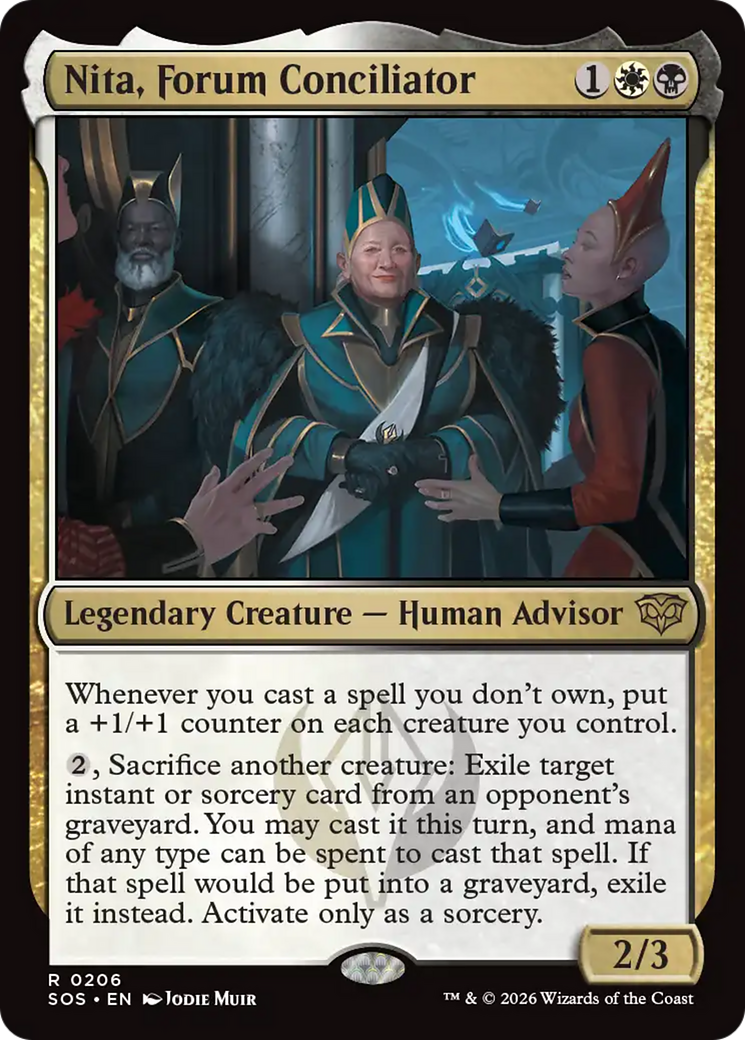 Nita, Forum Conciliator [Secrets of Strixhaven] | Magic Magpie