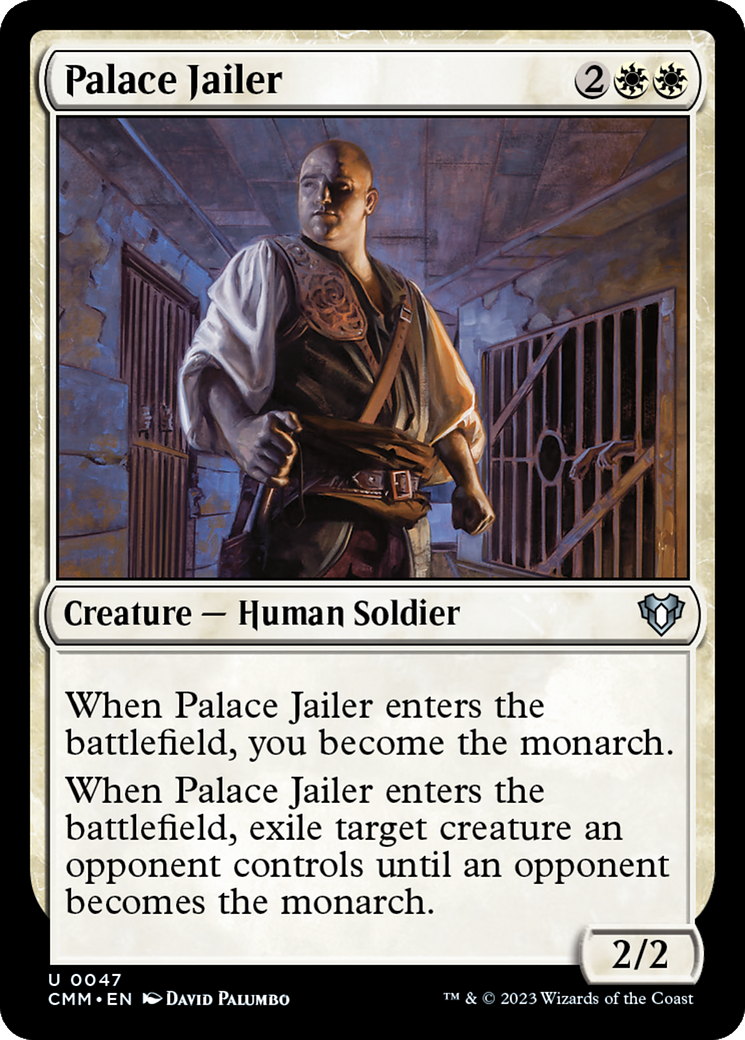 Palace Jailer [Commander Masters] | Magic Magpie