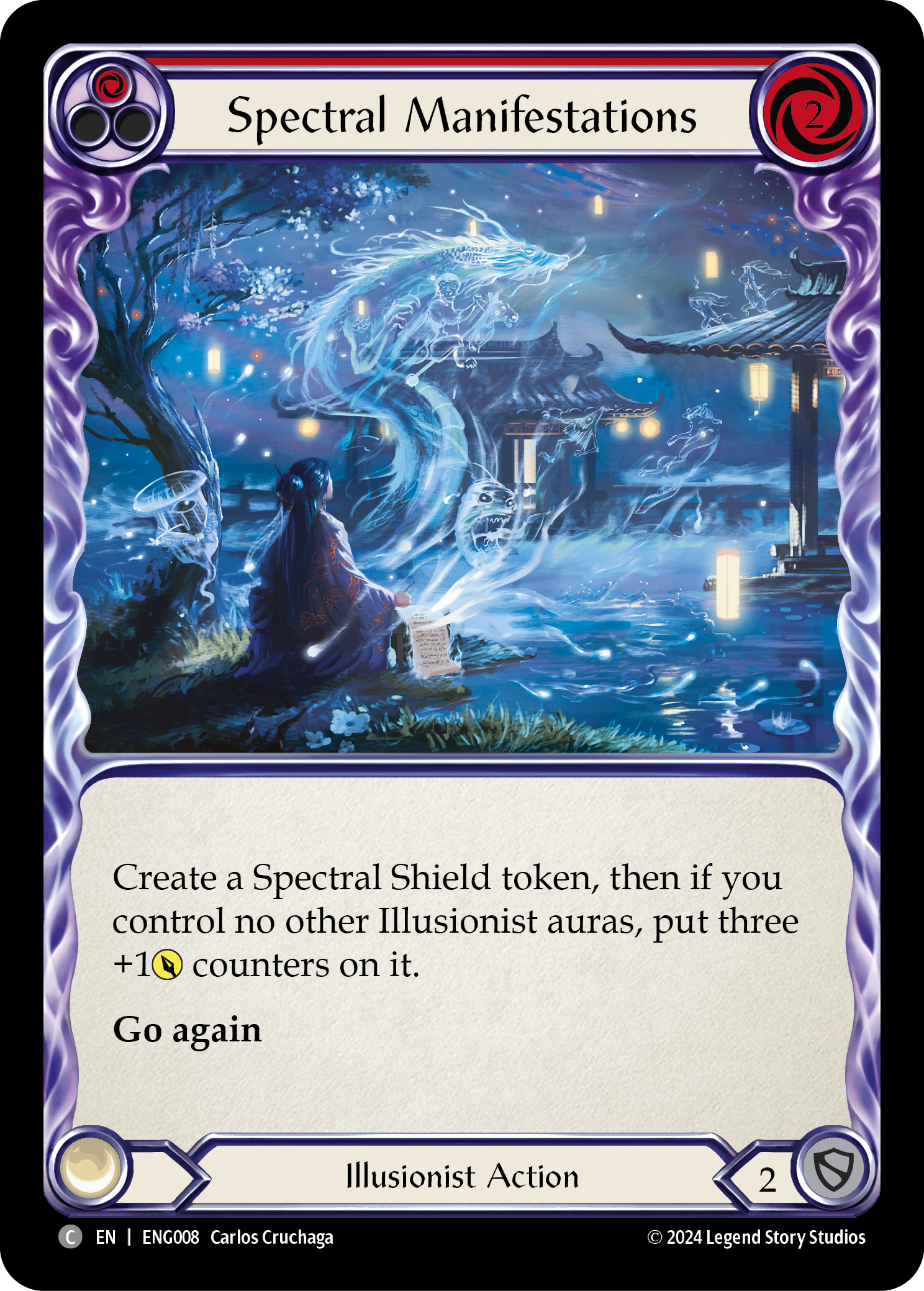 Spectral Manifestations [ENG008] (Part the Mistveil Enigma Blitz Deck) | Magic Magpie