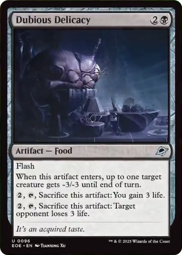 Dubious Delicacy [Edge of Eternities] | Magic Magpie