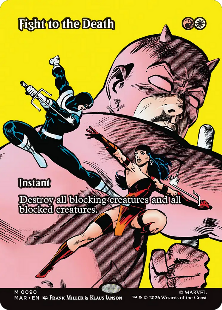 Fight to the Death (Borderless) [Marvel Universe: Eternal-Legal] | Magic Magpie