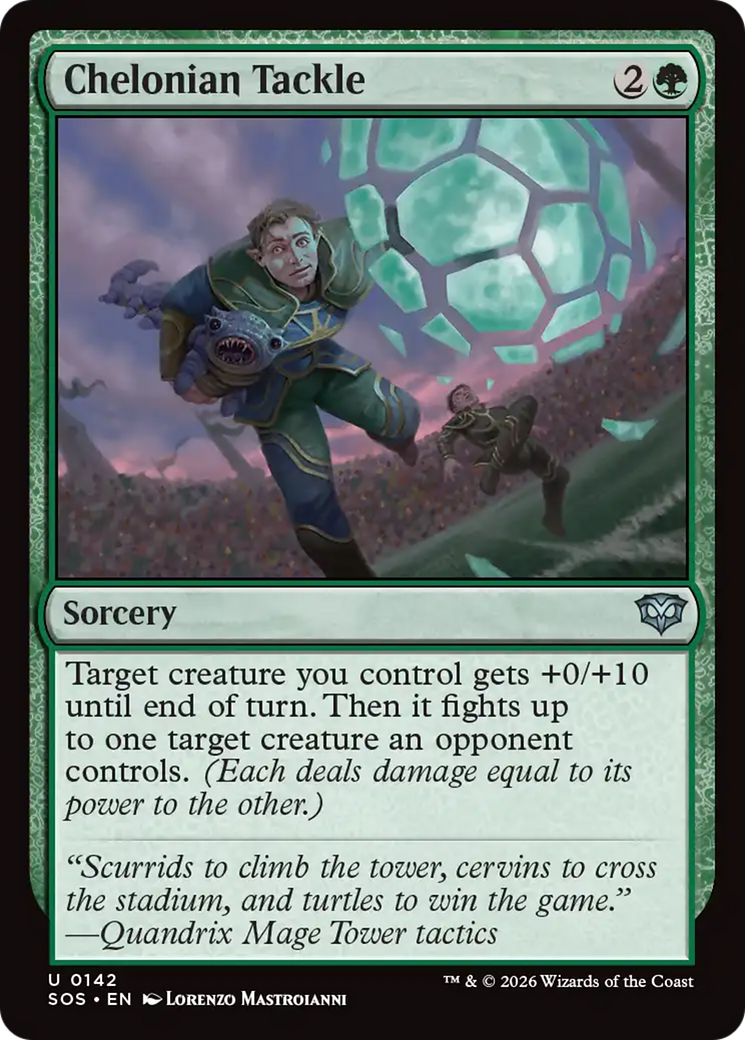 Chelonian Tackle [Secrets of Strixhaven] | Magic Magpie