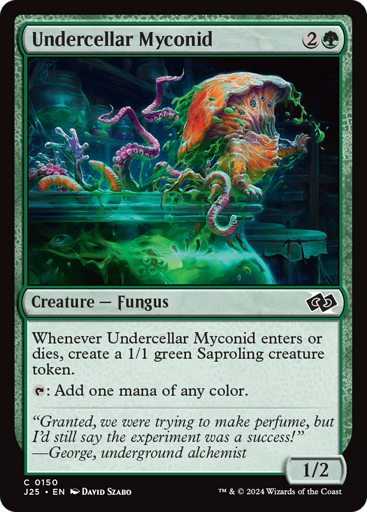 Undercellar Myconid [Foundations Jumpstart] | Magic Magpie