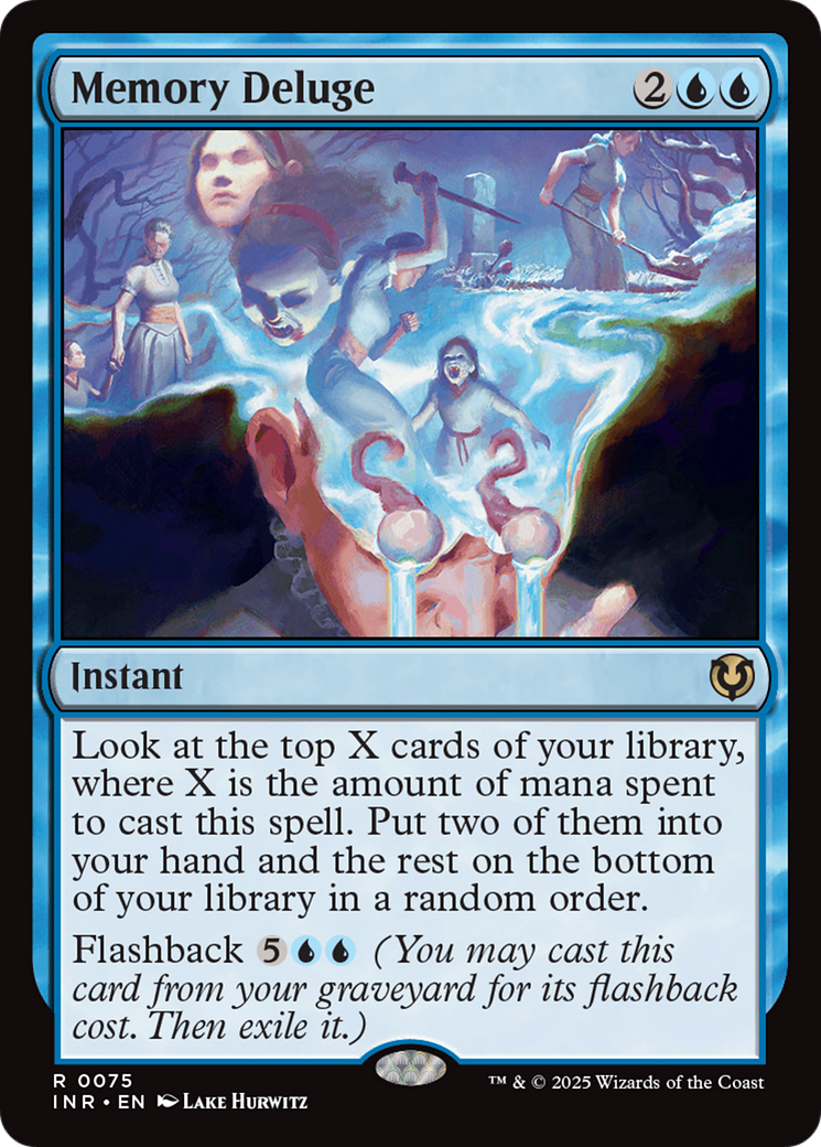 Memory Deluge [Innistrad Remastered] | Magic Magpie