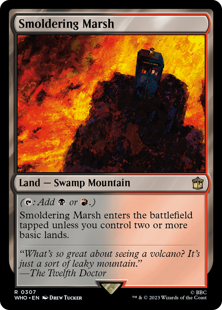 Smoldering Marsh [Doctor Who] | Magic Magpie