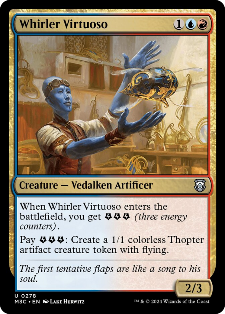 Whirler Virtuoso [Modern Horizons 3 Commander] | Magic Magpie