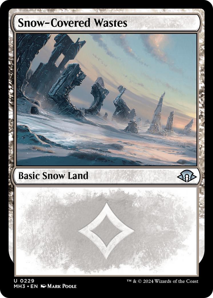 Snow-Covered Wastes (0229) [Modern Horizons 3] | Magic Magpie