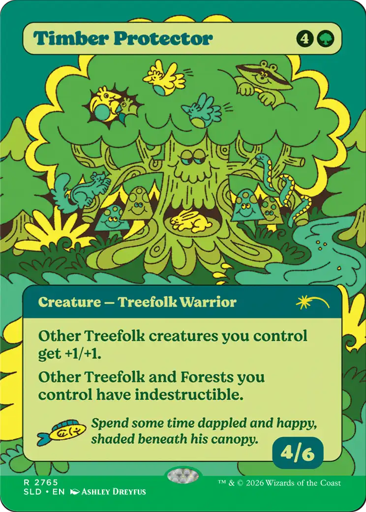 Timber Protector [Secret Lair Drop Series] | Magic Magpie